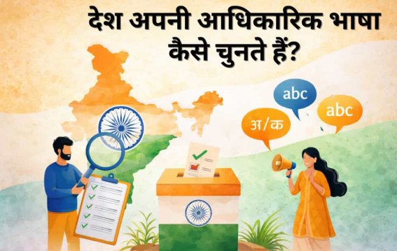 देश अपनी आधिकारिक भाषा कैसे चुनते हैं