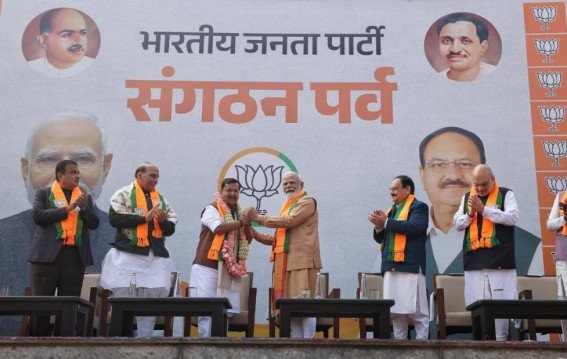 नितिन नबीन ने राष्ट्रीय अध्यक्ष के रूप में पहला संबोधन दिया