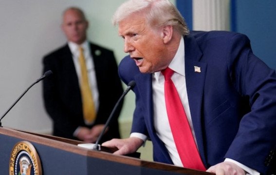 दावोस मंच से ट्रंप का बयान