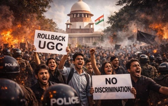 UGC नियम विवाद पर सवर्ण गुस्से सवाल मंत्री राय प्रतिक्रिया