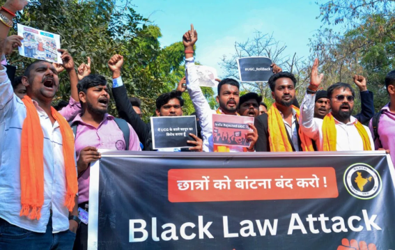 यूजीसी के नए नियमों के खिलाफ देशभर में प्रदर्शन
