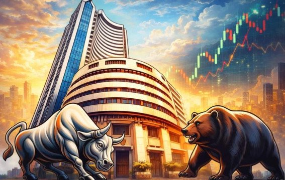 बजट से पहले शेयर बाजार गिरा