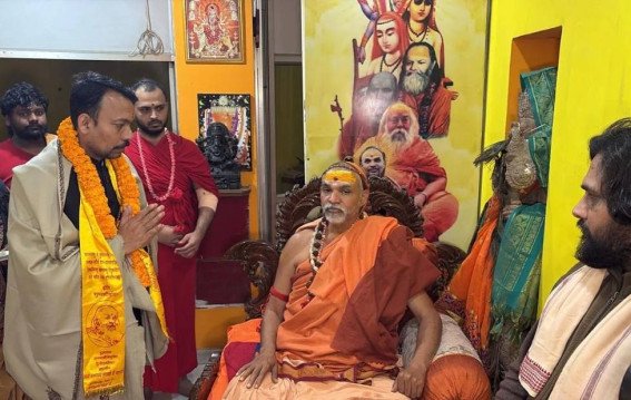 शंकराचार्य से मुलाकात बाद अलंकार अग्निहोत्री ने अभियान घोषित किया