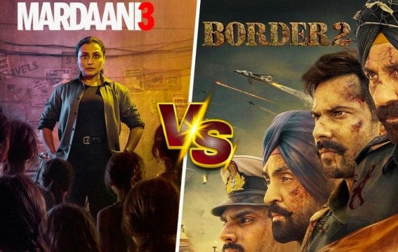 मंडे बॉक्स ऑफिस पर बॉर्डर 2 आगे मर्दानी 3 पीछे नज़र आए …