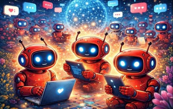 AI बॉट्स ने सोशल नेटवर्क में बनाई अपनी ही दुनिया…