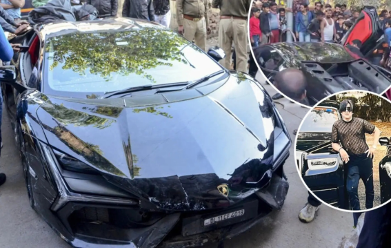 कानपुर लैंबोर्गिनी हादसा शिवम मिश्रा की लग्जरी लाइफ चर्चा