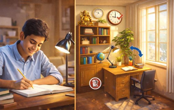 सही अध्ययन कक्ष और वास्तु