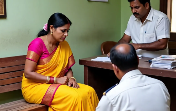 पति के काले धंधे का भंडाफोड़