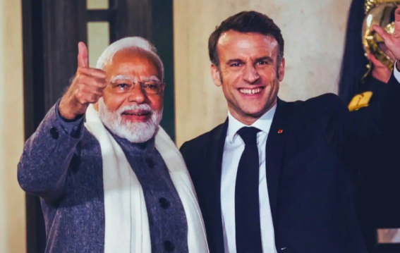 मुंबई में मोदी-मैक्रों की अहम बैठक