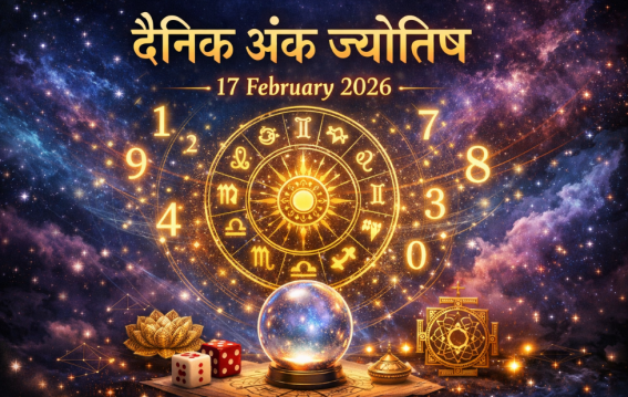 दैनिक अंक ज्योतिष:17 February 2026