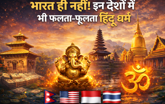 भारत ही नहीं! इन देशों में भी फलता-फूलता हिंदू धर्म