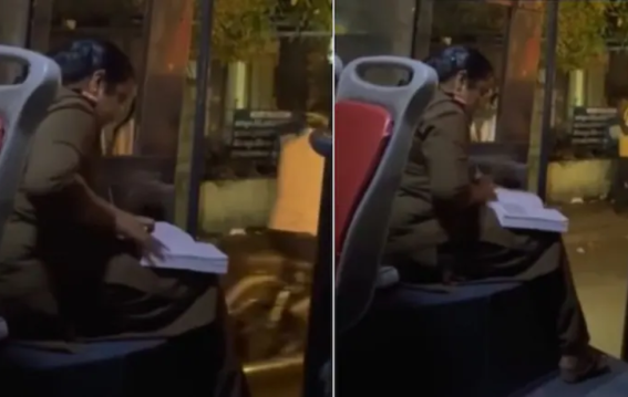 महिला कंडक्टर की मेहनत का वीडियो इंटरनेट पर तेजी वायरल