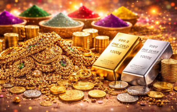 होली से पहले सोना-चांदी सस्ता