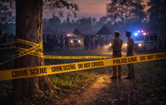 सुपौल में पेड़ से लटका मिला छात्रा का शव