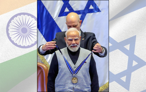 इजरायल दौरे पर पीएम मोदी
