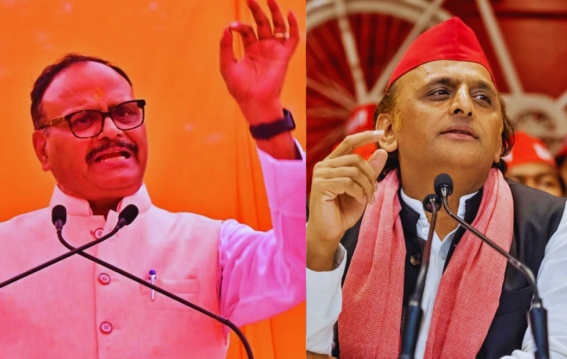 'डकैती' बयान पर भड़के बृजेश पाठक