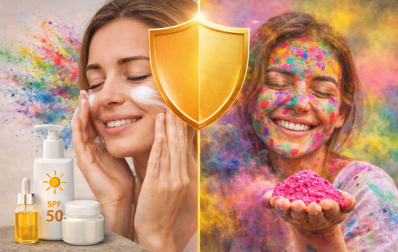 होली से पहले स्किन को दें प्रोटेक्शन कवच