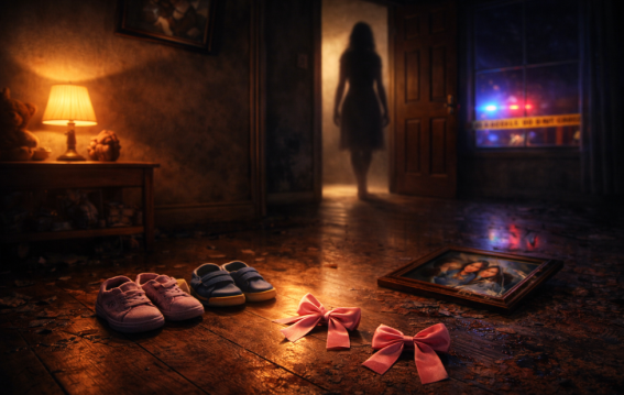 घर में मिली दो बहनों की लाश