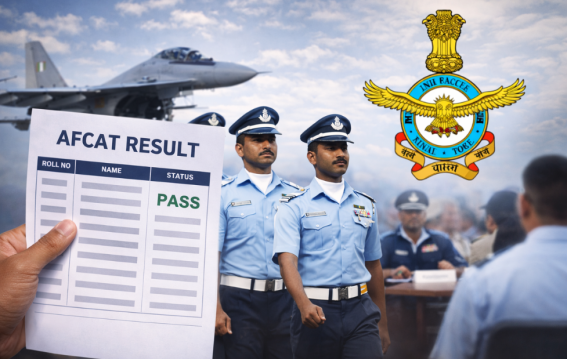 AFCAT 1 का रिजल्ट जारी