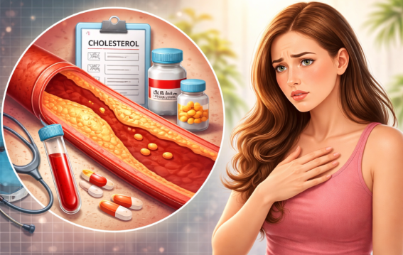 कम उम्र में बढ़ रहा कोलेस्ट्रॉल खतरा