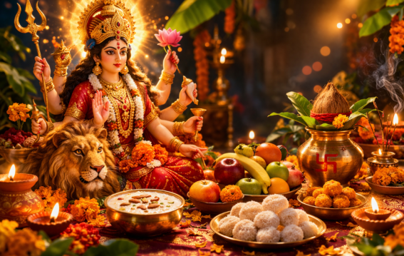 जानें कौन सी देवी को क्या अर्पित करें