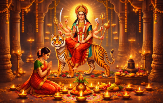 नवरात्रि में सिर्फ मंदिर ही नहीं