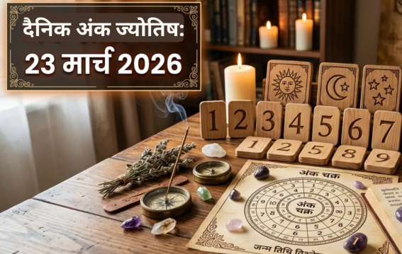 दैनिक अंक ज्योतिष: 23 March 2026