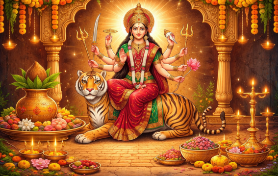 महाष्टमी पर इन 5 जगहों पर दीप जलाएं