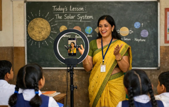 क्लास में रील्स और शॉर्ट वीडियो पर सख्ती