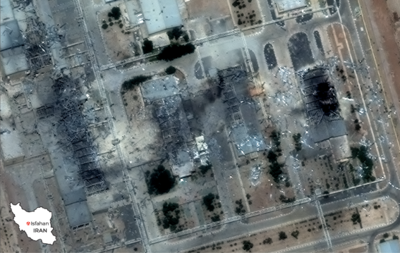 ईरान के न्यूक्लियर सेंटर पर अमेरिका का एयर स्ट्राइक