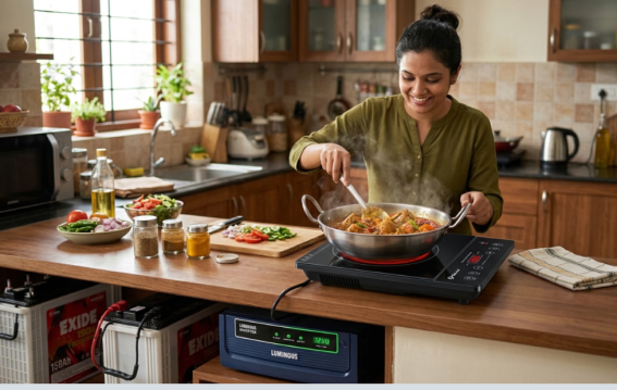 इन्वर्टर पर इंडक्शन चलाना सही या गलत?