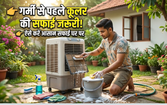 कूलर का पानी साफ रखने की आसान ट्रिक