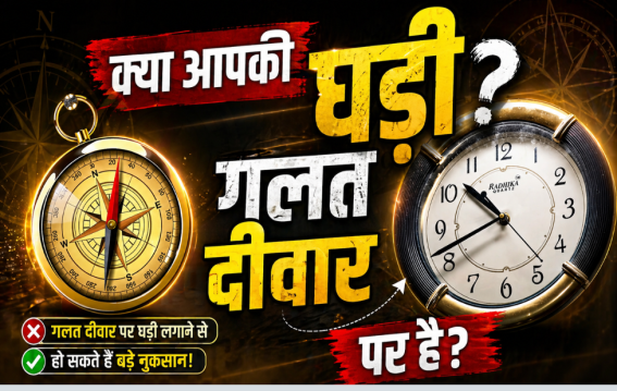 दीवार की घड़ी से बिगड़ सकता है भाग्य