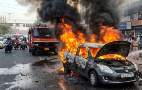 दिल्ली-मुंबई एक्सप्रेसवे पर भीषण हादसा