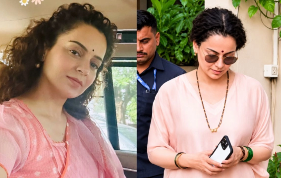 मंगलसूत्र-चूड़ियों में दिखीं कंगना