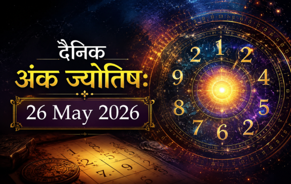 दैनिक अंक ज्योतिष: 26 May 2026