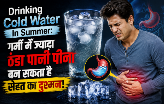गर्मी में ज्यादा ठंडा पानी पीना बन सकता है सेहत का दुश्मन!