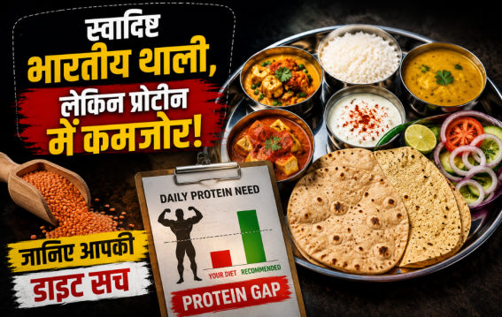 लेकिन प्रोटीन में कमजोर! जानिए आपकी डाइट सच