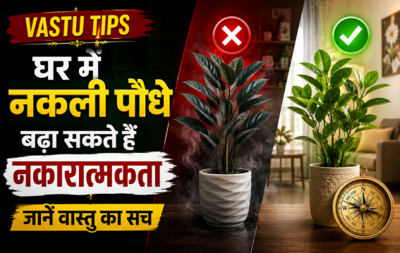 घर में नकली पौधे बढ़ा सकते हैं नकारात्मकता