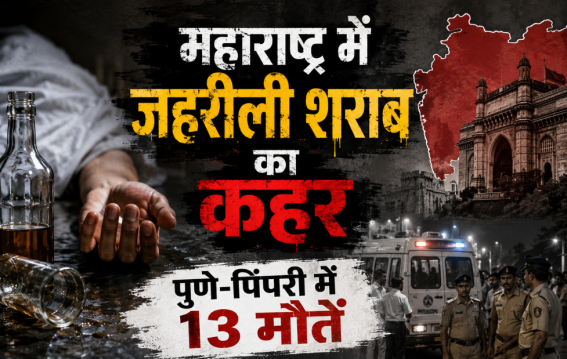 महाराष्ट्र में जहरीली शराब का कहर