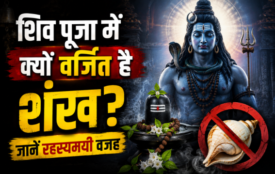शिव पूजा में क्यों वर्जित है शंख?