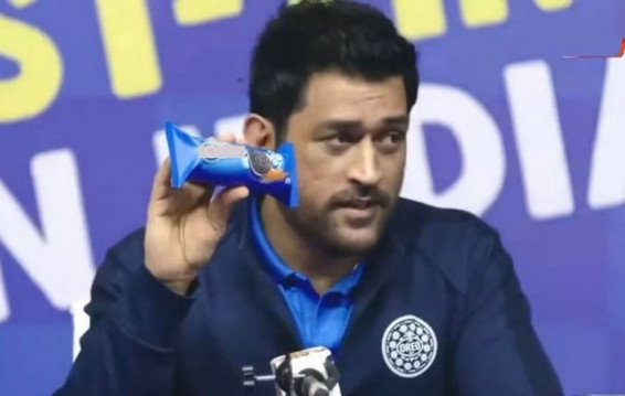MS Dhoni features in new advertisement for biscuit brand, ends suspense