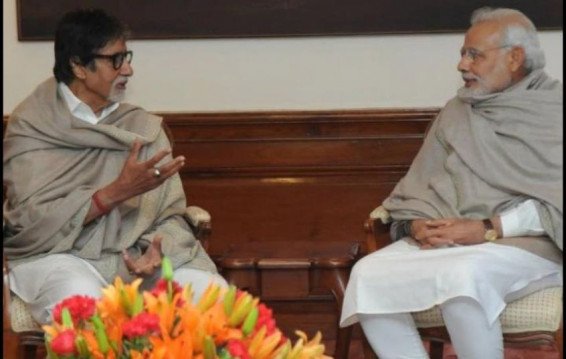 HBD Amitabh Bachchan: PM Narendra Modi greets Big B on his 80th birthday
