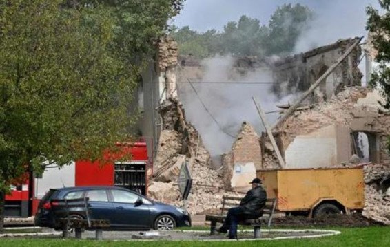 Ukrainian capital Kyiv area hit by Iranian-made kamikaze drones