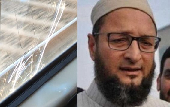 Stones hurled at Vande Bharat coach in which Owaisi was traveling, claims AIMIM’s Waris Pathan