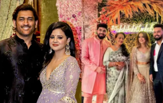 मेहंदी समारोह में माही ने बिखेरा जलवा