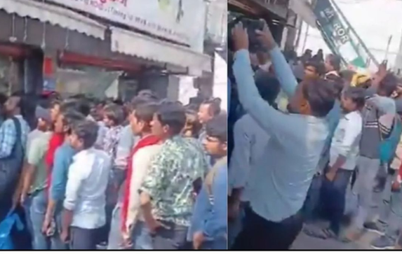 उत्तर प्रदेश में शराब की दुकानों पर भीड़ का सैलाब! '1 खरीदो, 1 फ्री' ऑफर के चलते मचा हड़कंप