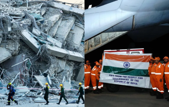 म्यांमार-थाईलैंड में भूकंप से तबाही: भारत ने भेजी राहत सामग्री, बचाव कार्य जारी