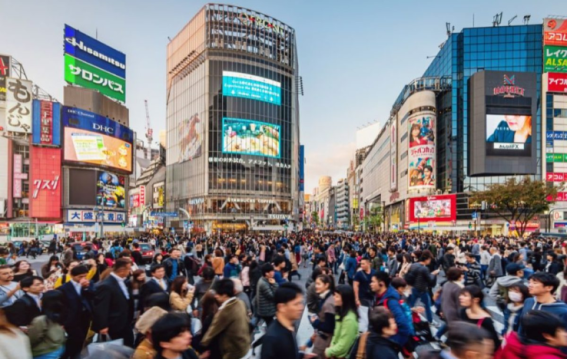 जापान में गिरती जन्म दर