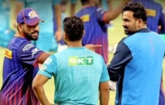 LSG बनाम MI मैच से पहले रोहित शर्मा और जहीर खान की बातचीत का वीडियो वायरल
